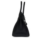 HERMÈS BIRKIN 30 BLACK TOGO PALLADIUM HARDWARE