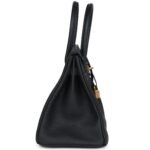 HERMÈS BIRKIN 30 BLACK TOGO GOLD HARDWARE