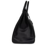 HERMÈS BIRKIN 40 HAC ROCK BLACK EVERGRAIN PALLADIUM HARDWARE