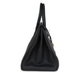 PRE-OWNED HERMÈS BIRKIN 35 BLACK TOGO ROSE GOLD HARDWARE