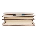 HERMÈS CONSTANCE 18 NATA OSTRICH PALLADIUM HARDWARE