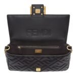 FENDI BAGUETTE BLACK LEATHER BAG