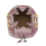 FENDI MON TRESOR MAUVE PINK FF JACQUARD VELVET MINI-BAG