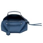 FENDI BY THE WAY SELLERIA MEDIUM MAUVE SELLERIA BAG WITH 192 HAND-SEWN TOPSTITCHES