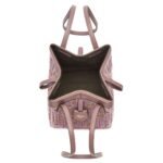 FENDI ORIGAMI MINI TRANSFORMABLE FF JACQUARD VELVET MINI-BAG