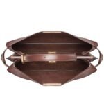 FENDI PEEKABOO SOFT LARGE LEATHER BAG