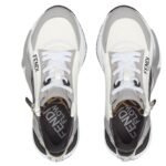 FENDI FLOW LEATHER LOW-TOPS