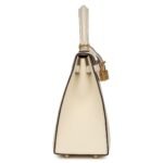 HERMÈS KELLY SELLIER 25 NATA EPSOM GOLD HARDWARE
