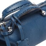 FENDI BY THE WAY SELLERIA MINI BAG WITH 156 HAND SEWN TOPSTITCHES