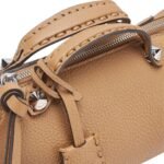 FENDI BY THE WAY SELLERIA MINI BAG WITH 156 HAND SEWN TOPSTITCHES
