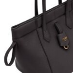 FENDI ORIGAMI MINI LEATHER BAG THAT CAN BE TRANSFORMED