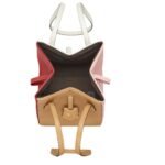 FENDI ORIGAMI MINI MULTICOLOR LEATHER BAG THAT CAN BE TRANSFORMED