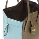 FENDI ORIGAMI MINI MULTICOLOR LEATHER BAG THAT CAN BE TRANSFORMED