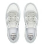 FENDI LEATHER PLATFORM LOW-TOPS