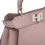FENDI PEEKABOO MINI SELLERIA BAG WITH 220 HAND-SEWN TOPSTITCHES
