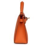 HERMÈS KELLY SELLIER 20 ORANGE EPSOM GOLD HARDWARE