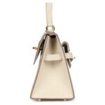PRE-OWNED HERMÈS KELLY SELLIER EN DESORDRE 20 CRAIE EPSOM GOLD HARDWARE