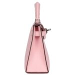 HERMÈS KELLY SELLIER 20 ROSE SAKURA CHEVRE MYSORE PALLADIUM HARDWARE