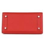 HERMÈS BIRKIN SELLIER 25 CAPUCINE EPSOM PALLADIUM HARDWARE