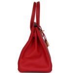 PRE-OWNED HERMÈS BIRKIN 30 ROUGE CASAQUE EPSOM GOLD HARDWARE