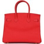 PRE-OWNED HERMÈS BIRKIN 30 ROUGE DE COEUR EPSOM GOLD HARDWARE