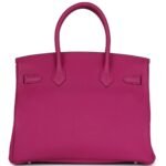HERMÈS BIRKIN 30 ROSE POURPRE TOGO PALLADIUM HARDWARE