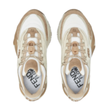 FENDI FLOW MESH AND SUEDE LOW TOPS