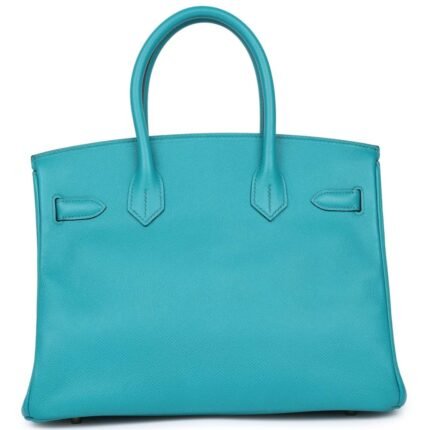 HERMÈS BIRKIN 30 BLEU PAON EPSOM GOLD HARDWARE