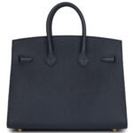 HERMÈS BIRKIN SELLIER 25 BLEU INDIGO EPSOM GOLD HARDWARE