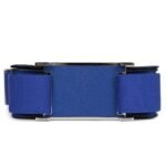 HERMÈS GETA BLEU ELECTRIC CHEVRE PALLADIUM HARDWARE