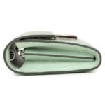HERMÈS CONSTANCE WALLET TO GO VERT D'EAU MATTE ALLIGATOR PALLADIUM HARDWARE