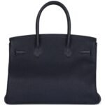 HERMÈS BIRKIN 30 BLEU NUIT TOGO ROSE GOLD HARDWARE