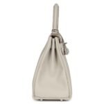 HERMÈS KELLY RETOURNE 28 BETON TOGO PALLADIUM HARDWARE