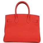 HERMÈS BIRKIN 30 CAPUCINE TOGO GOLD HARDWARE