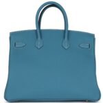 HERMÈS BIRKIN 35 BLUE JEAN TOGO GOLD HARDWARE