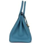 HERMÈS BIRKIN 35 BLUE JEAN TOGO GOLD HARDWARE