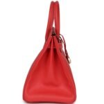 PRE-OWNED HERMÈS BIRKIN 35 ROSE JAIPUR CANDY EPSOM PERMABRASS HARDWARE