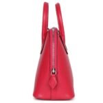 HERMÈS MINI 1923 BOLIDE ROSE EXTREME CHEVRE CHAMKILA PALLADIUM HARDWARE