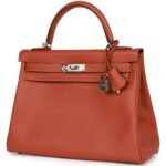 HERMÈS KELLY RETOURNE 32 BLUSH VERSO EVERCOLOR PALLADIUM HARDWARE