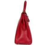 HERMÈS KELLY RETOURNE 32 ROUGE VIF TADELAKT GOLD HARDWARE
