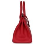 PRE-OWNED HERMÈS BIRKIN 30 ROUGE CASAQUE EPSOM PALLADIUM HARDWARE