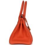 PRE-OWNED HERMÈS BIRKIN 30 FEU TOGO GOLD HARDWARE