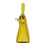 HERMÈS KELLY SELLIER 20 JAUNE DE NAPLES VERSO CHÈVRE PALLADIUM HARDWARE
