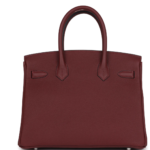 HERMÈS BIRKIN 30 ROUGE H TOGO PALLADIUM HARDWARE