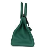 HERMÈS BIRKIN 35 VERT MOYEN TOGO PALLADIUM HARDWARE