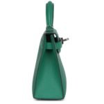 HERMÈS KELLY SELLIER 20 VERT VERTIGO EPSOM PALLADIUM HARDWARE