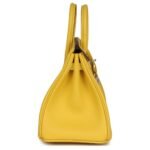 HERMÈS BIRKIN 25 JAUNE DE NAPLES SWIFT PALLADIUM HARDWARE (Copy)