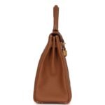 HERMÈS KELLY RETOURNE 32 GOLD TOGO GOLD HARDWARE