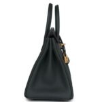 HERMÈS BIRKIN 25 VERT FONCE TOGO GOLD HARDWARE