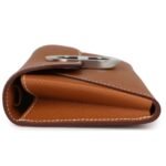 HERMÈS CHAINE D' ANCRE WALLET TO GO GOLD EPSOM PALLADIUM HARDWARE